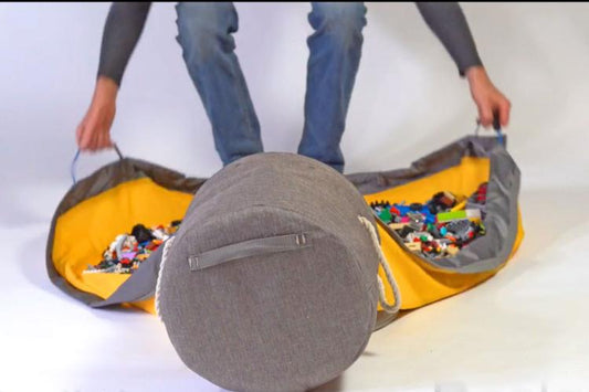 Saco Portátil para Armazenamento de Brinquedos