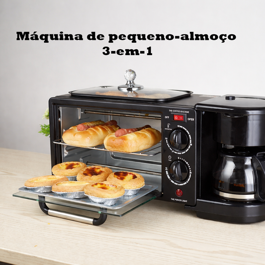Máquina de Pequeno-Almoço 3 em 1