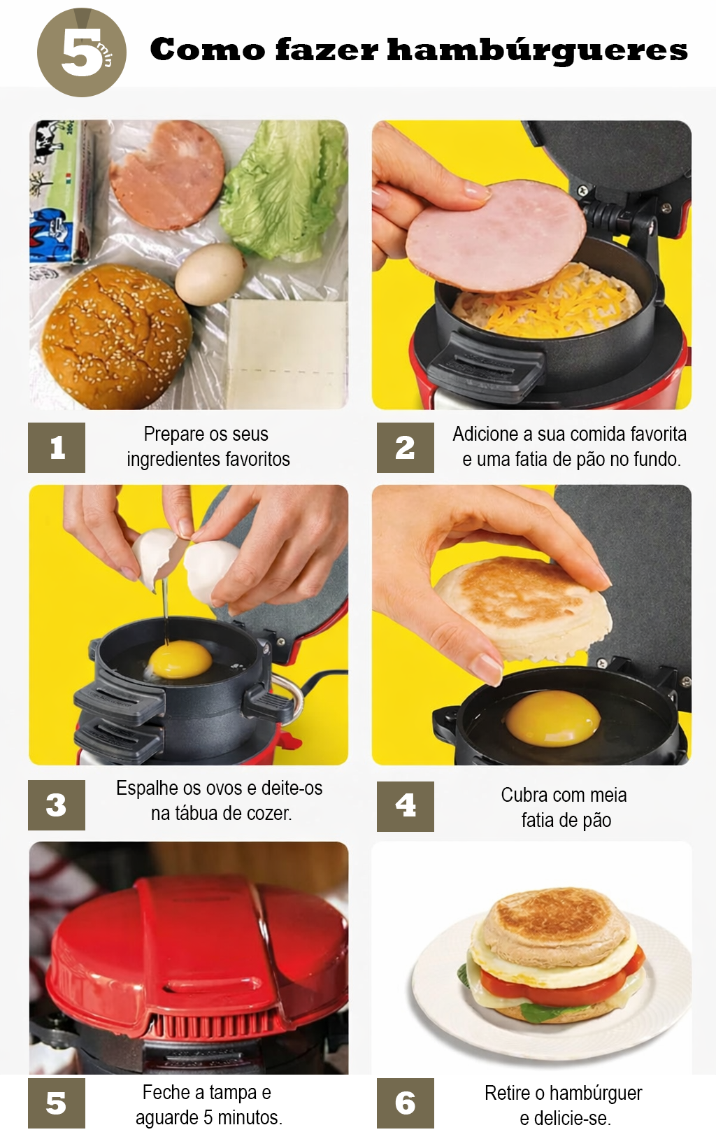 Máquina de Hambúrguer